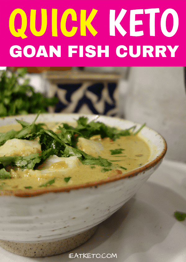 Quick Keto Fish Curry