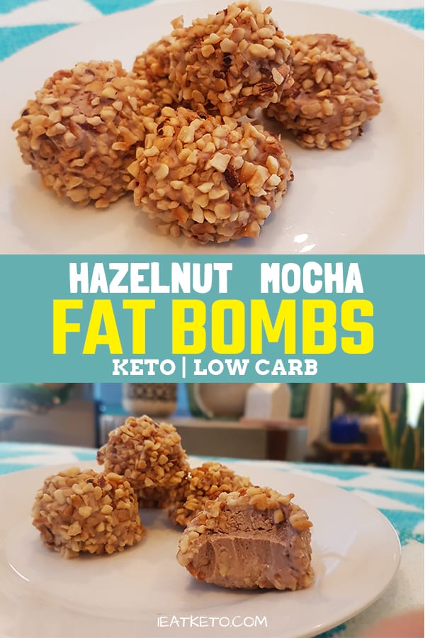 Hazelnut Mocha Fat Bombs! | I Eat Keto