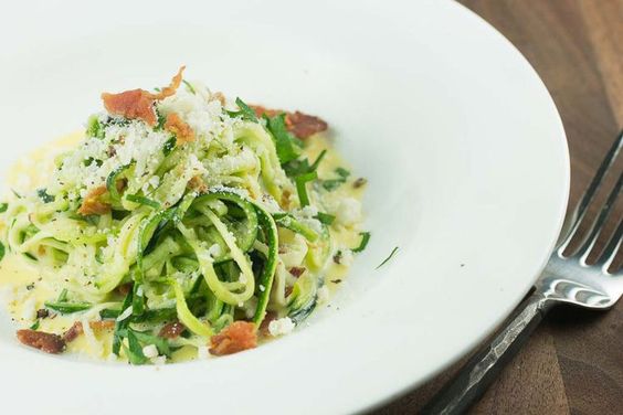 cheap low carb meal zucchini noodles