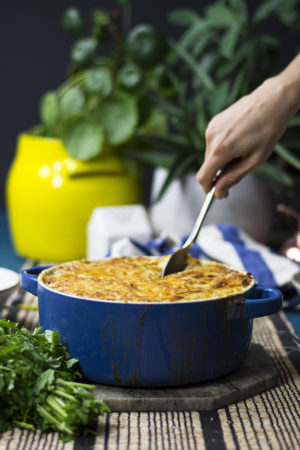 low carb keto fish pie
