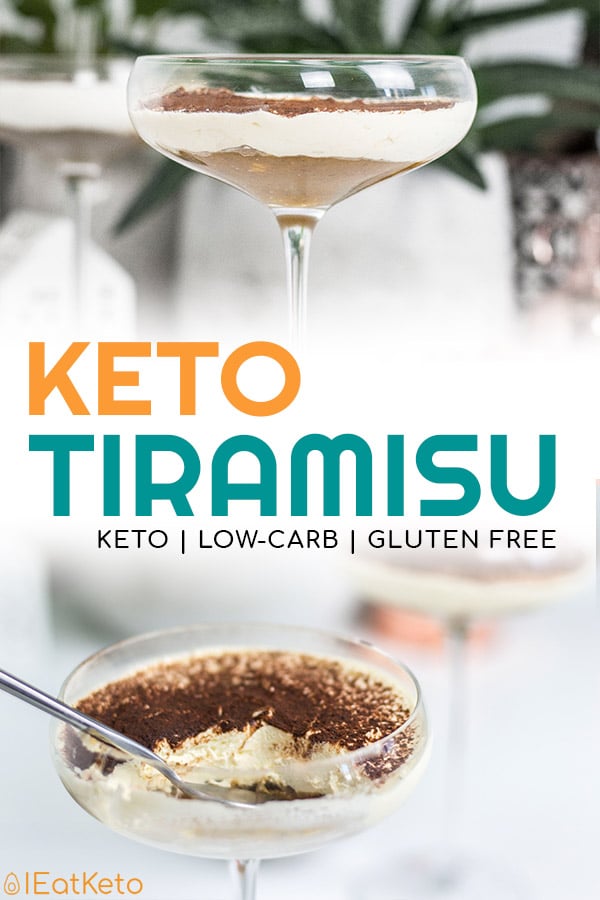 Quick and Easy Keto Tiramisu!