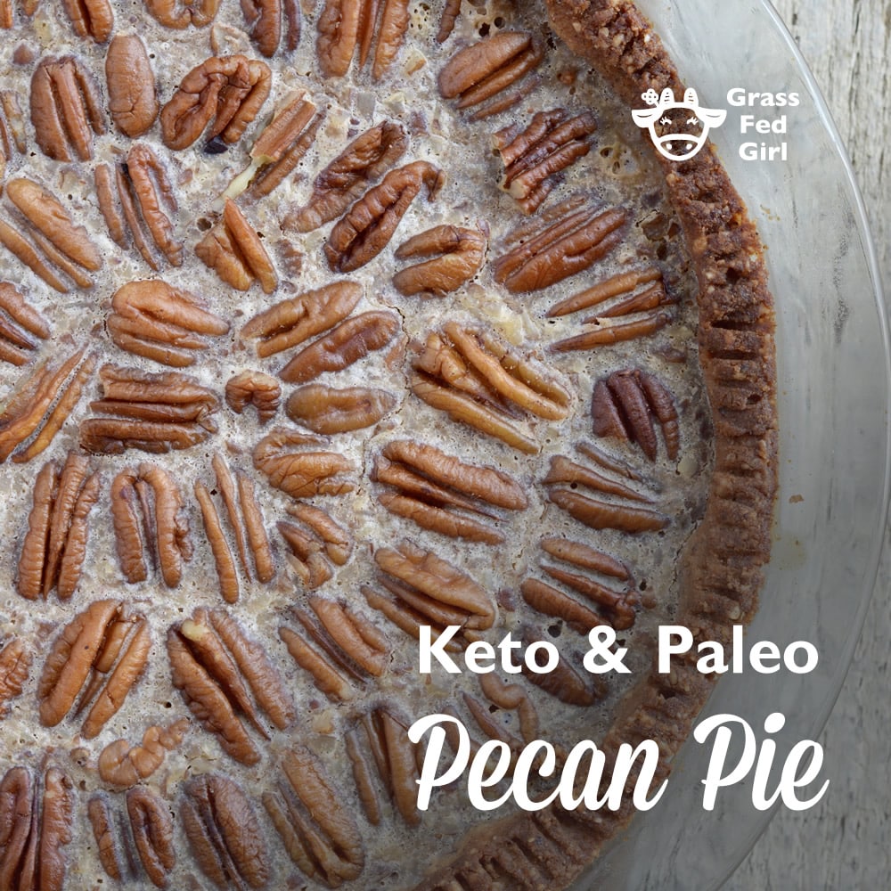 keto pecan pie christmas dessert