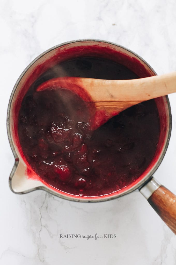 keto cranberry sauce