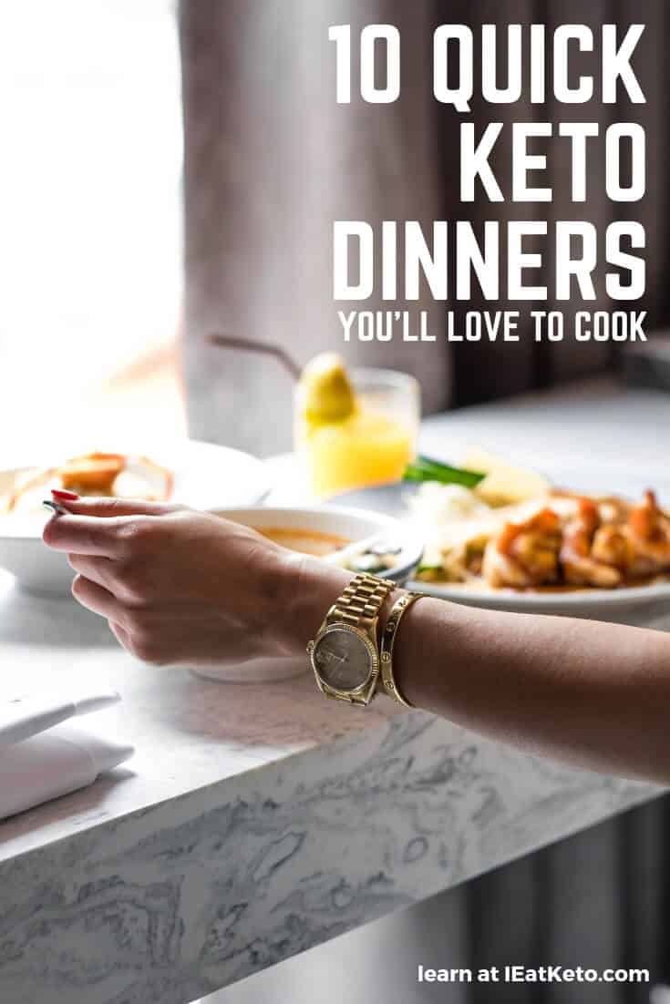 In a hurry? Try these 15 Quick Keto Dinner Recipes | I Eat Keto