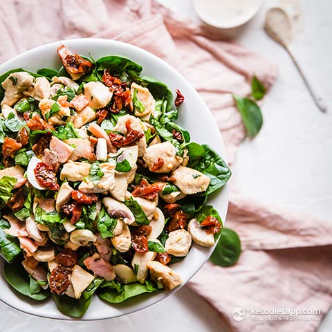 keto chicken recipes - keto chicken salad