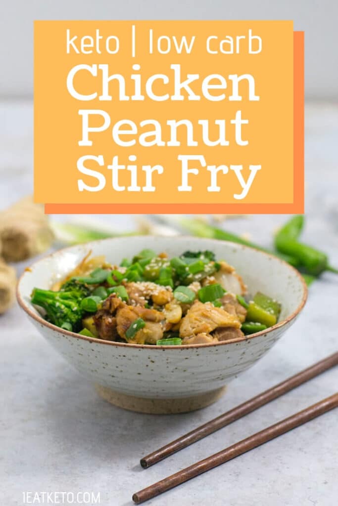 Quick Chicken and Peanut Keto Stir Fry - Ready in 15 minutes!