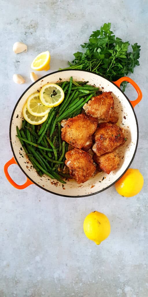 quick keto dinner garlic butter chicken