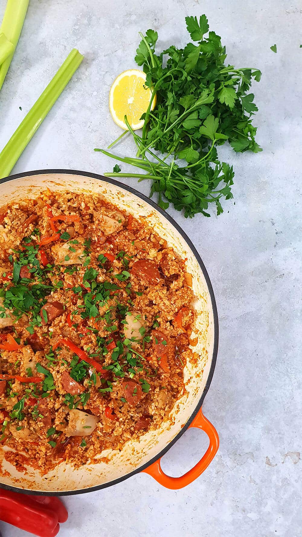 quick keto jambalaya