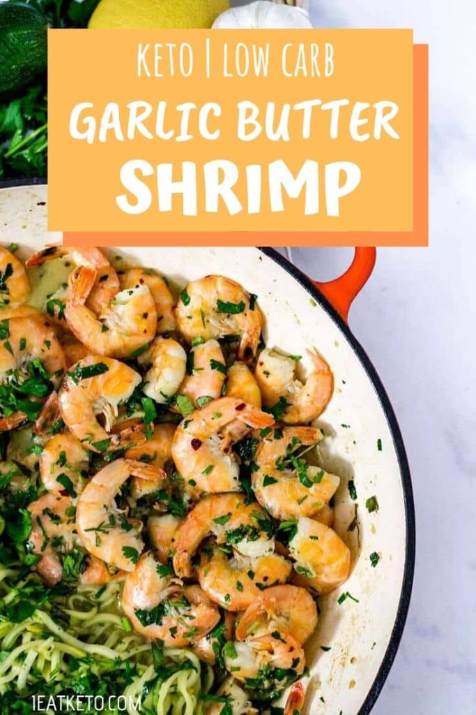 Keto Dinner Recipes - Keto Garlic Butter Shrimp