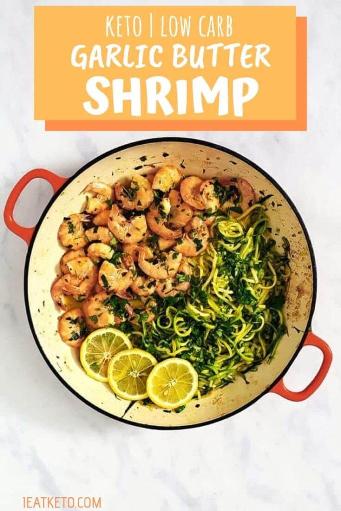 Easy Keto Recipes - Keto Garlic Butter Shrimp