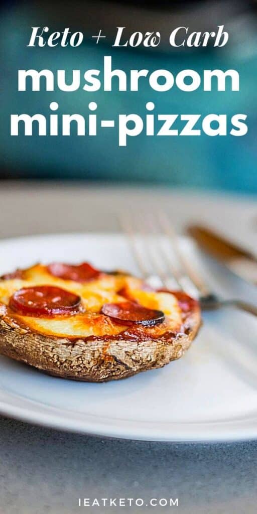Easy Keto Pizza Recipe with Mushroom Base