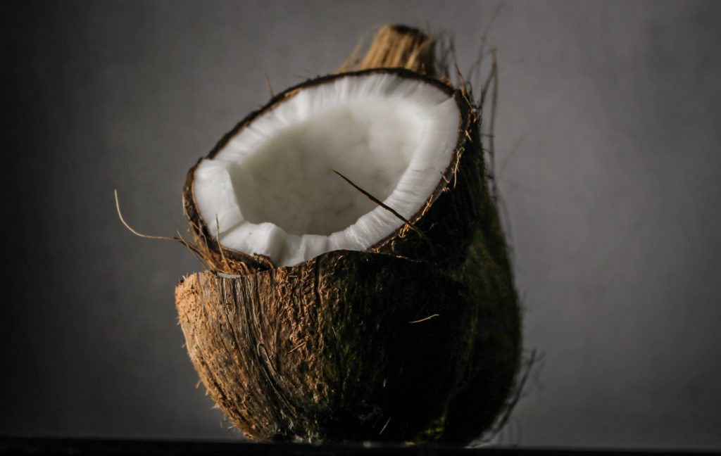 keto high fibre foods - coconut