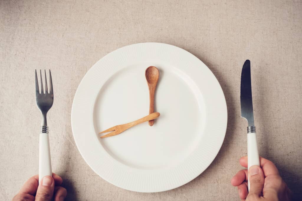 intermittent fasting - timing for eating