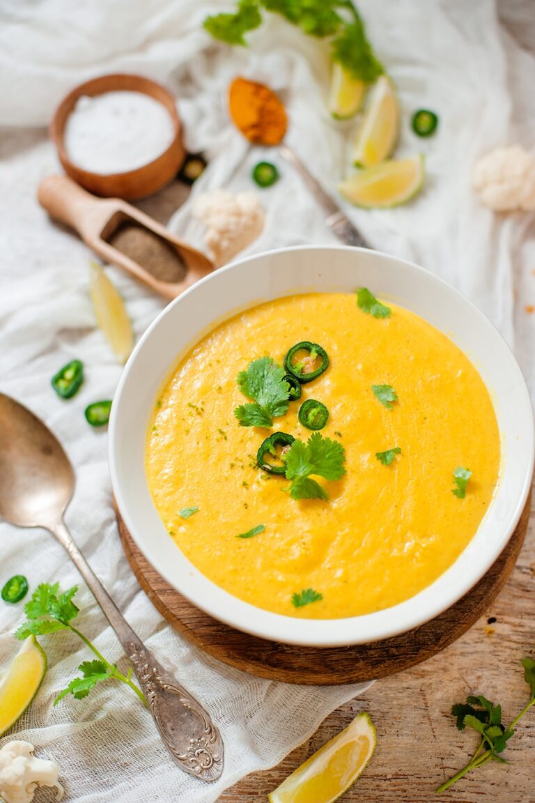 keto cauliflower soup recipe