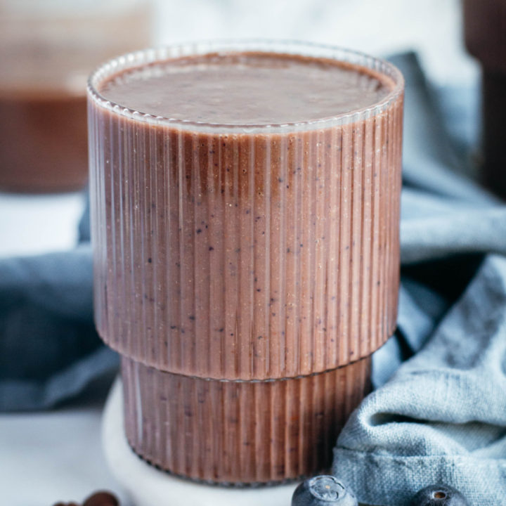 Keto coffee mocha smoothie