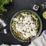 Keto Salad Recipe - BLT Bacon Lettuce Tomato