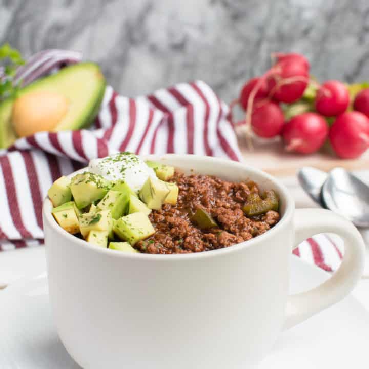 Cocoa Beef Chili