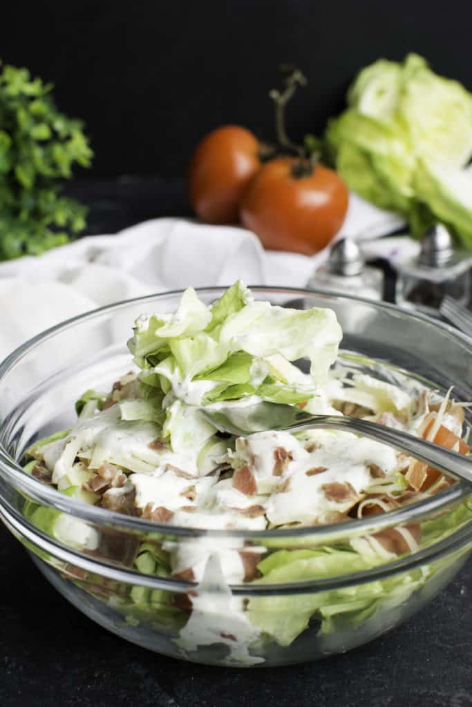 blt keto salad