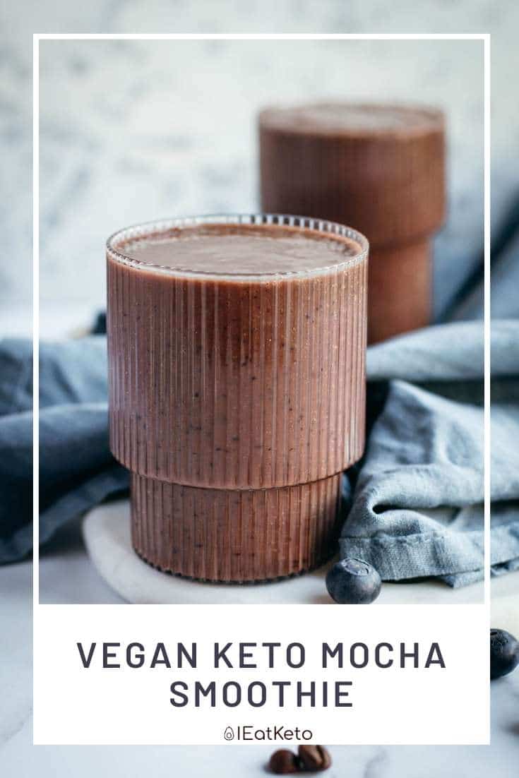 vegan keto mocha smoothie