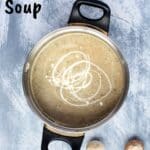 Easy keto mushroom soup
