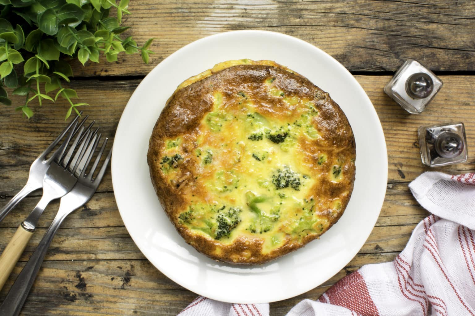 Broccoli Keto Quiche