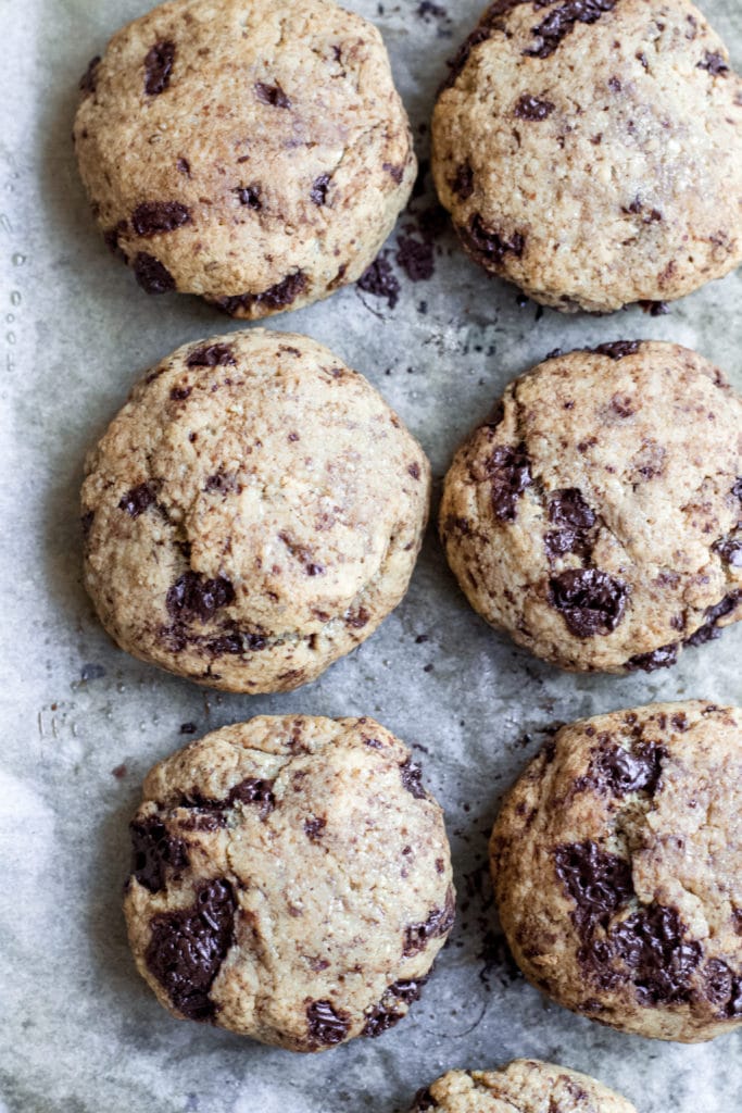 Easy keto chocolate chip cookies