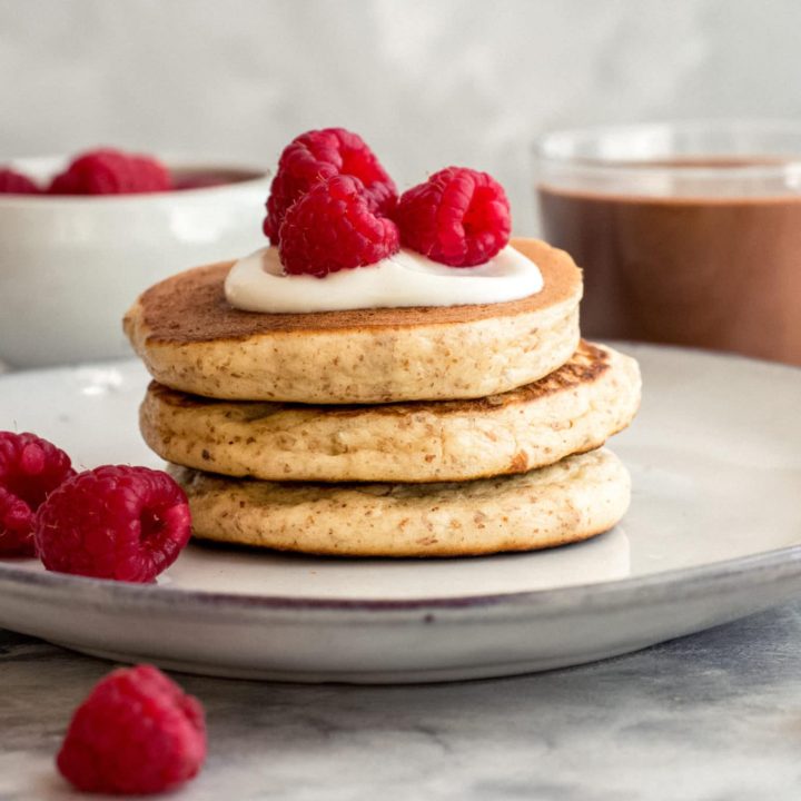 Keto almond flour pancakes