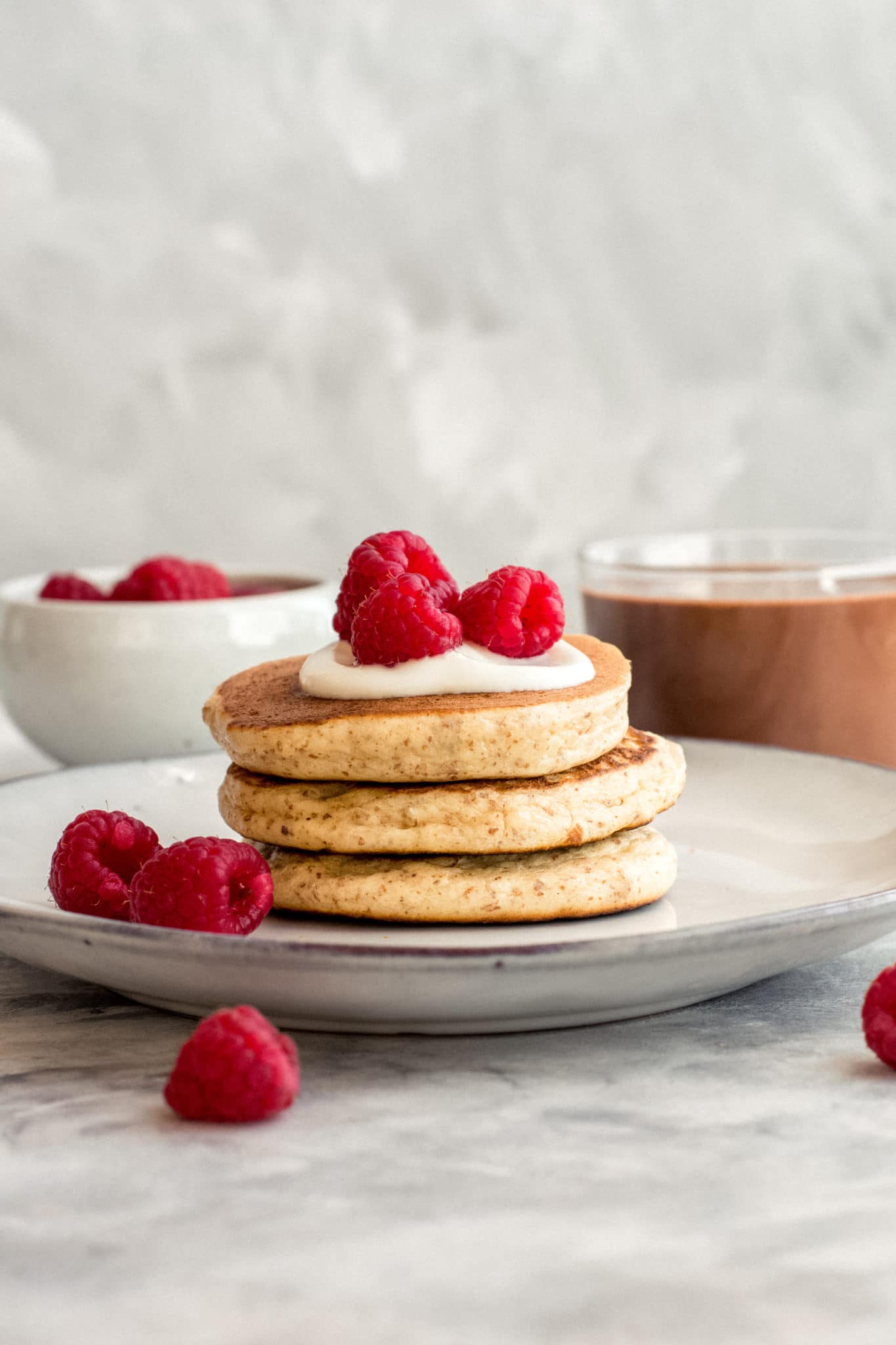 Quick And Easy Keto Almond Flour Pancakes I Eat Keto raspberry-coconut-cupcakes-paleo-dessert-yummy-food-dessert-delicious