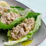 Keto tuna lettuce wraps