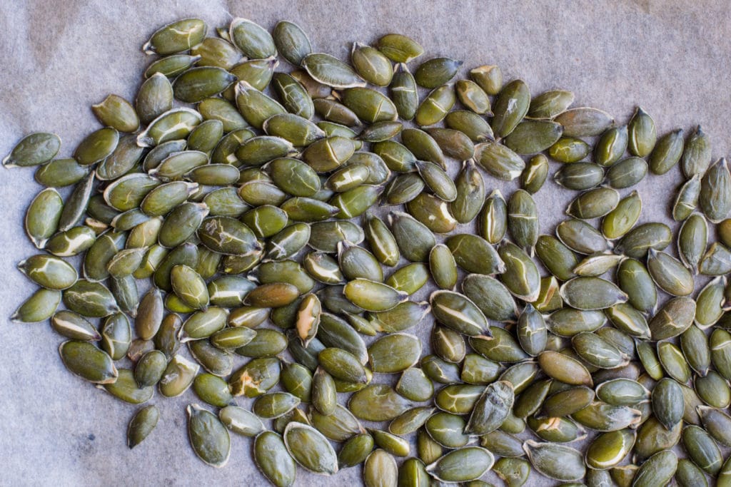 Toasted seeds