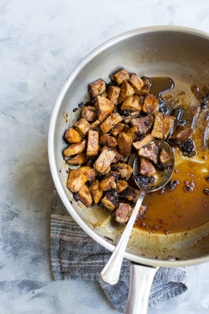 Keto Kung Pao chicken