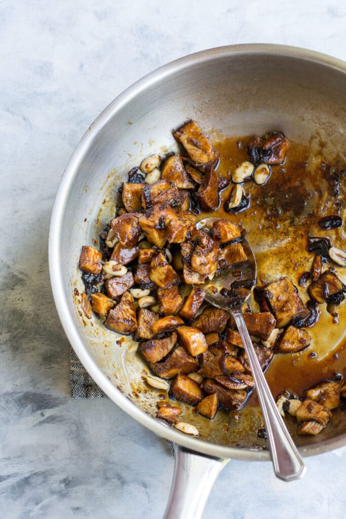 Keto Kung Pao chicken
