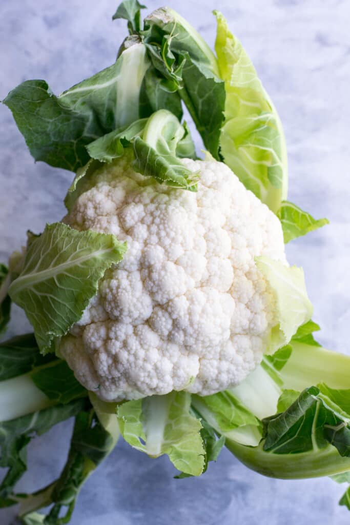 Raw cauliflower