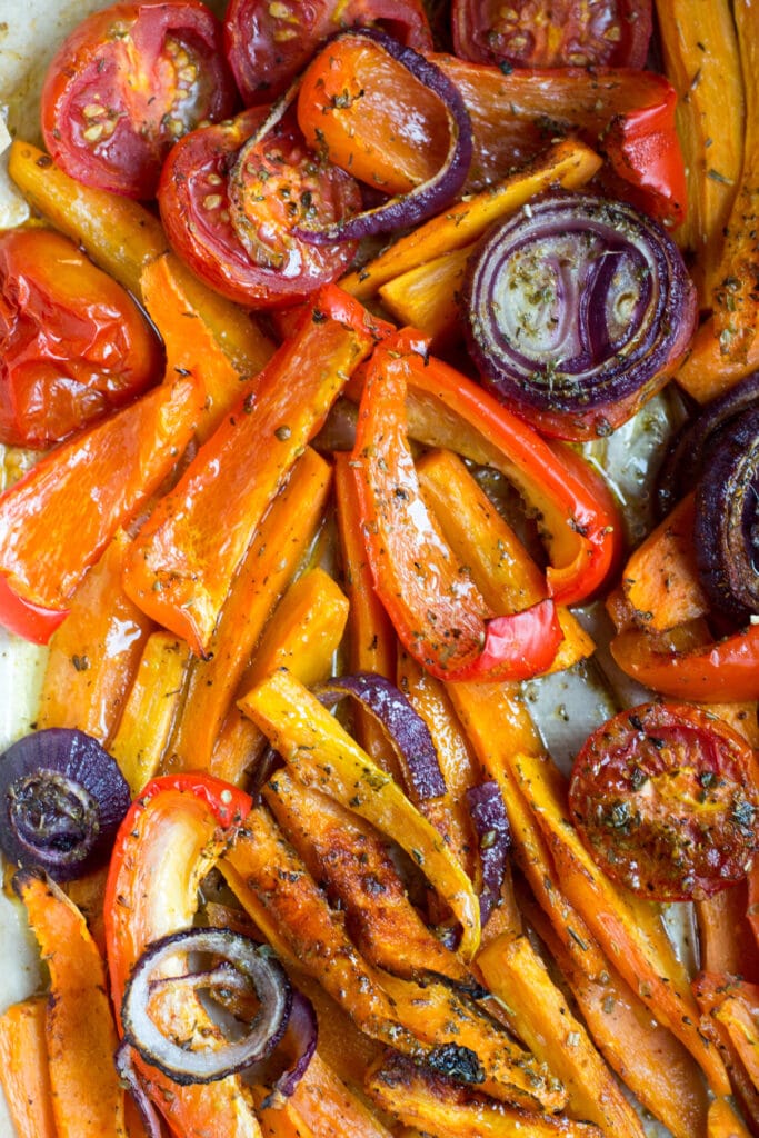 Roasted vegetables