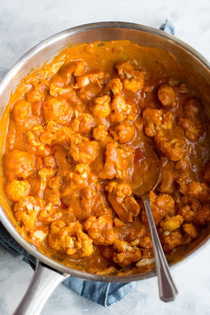 Vegan keto butter cauliflower
