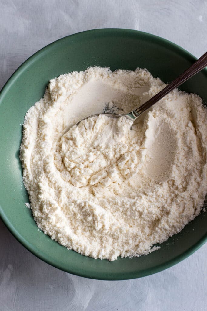 Coconut flour in a bowl