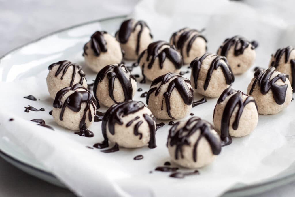 Keto coconut truffles