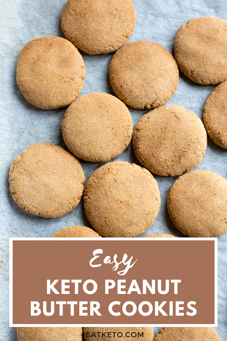 Keto peanut butter cookies
