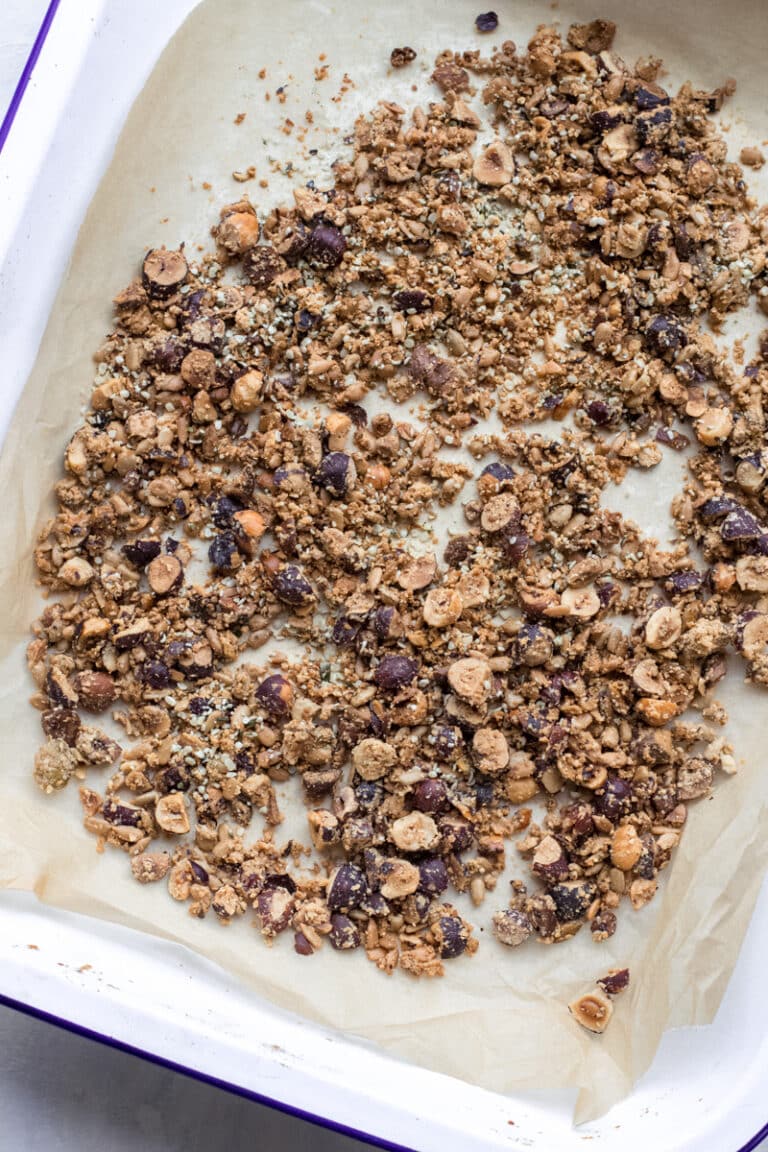 Easy vegan keto granola