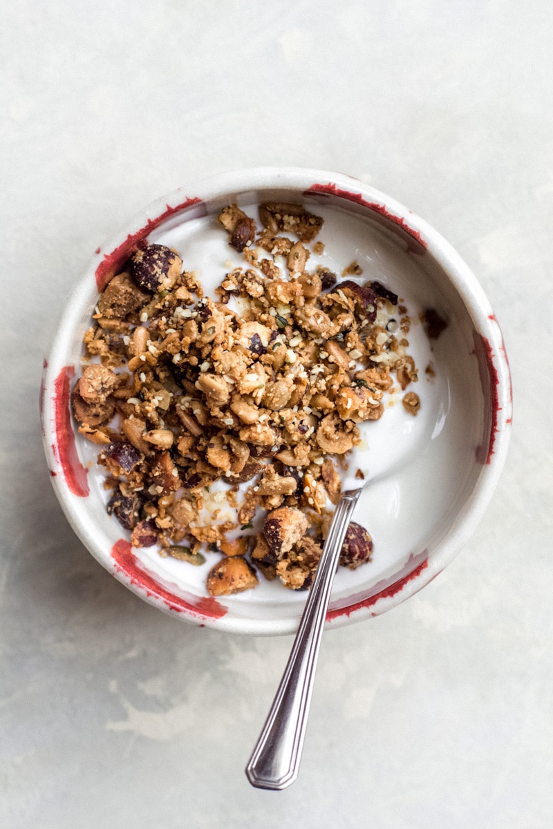 Easy vegan keto granola