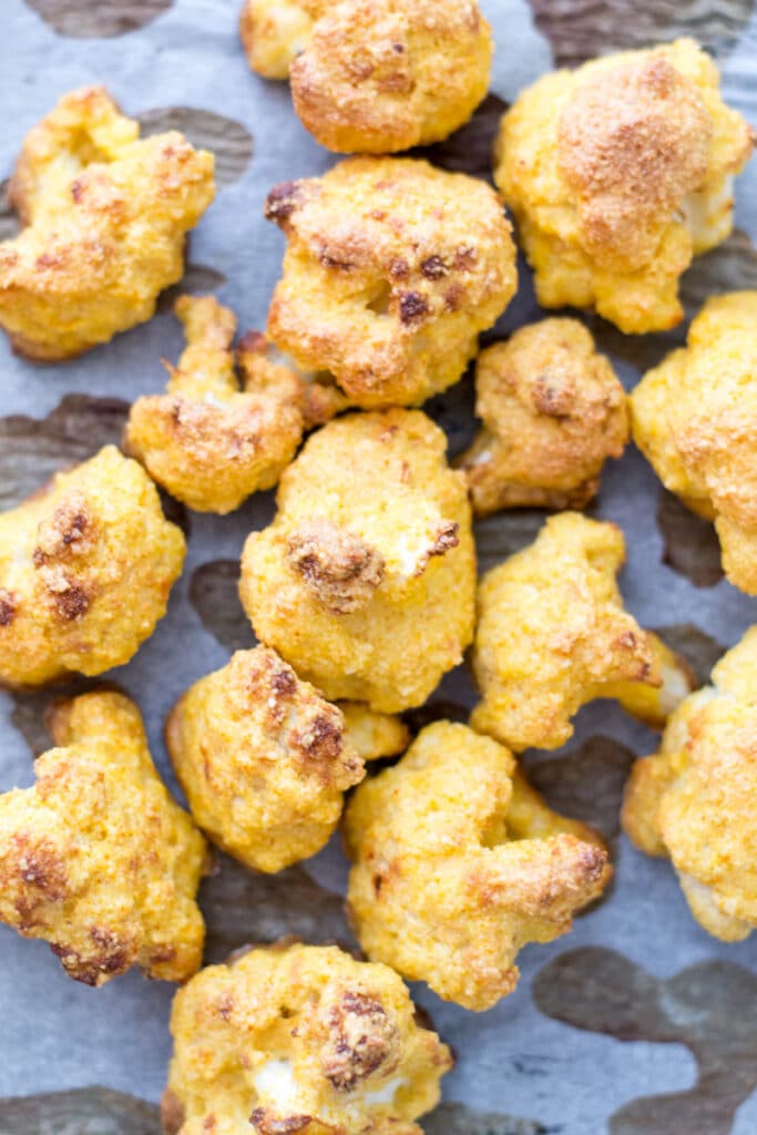 Baked keto cauliflower wings