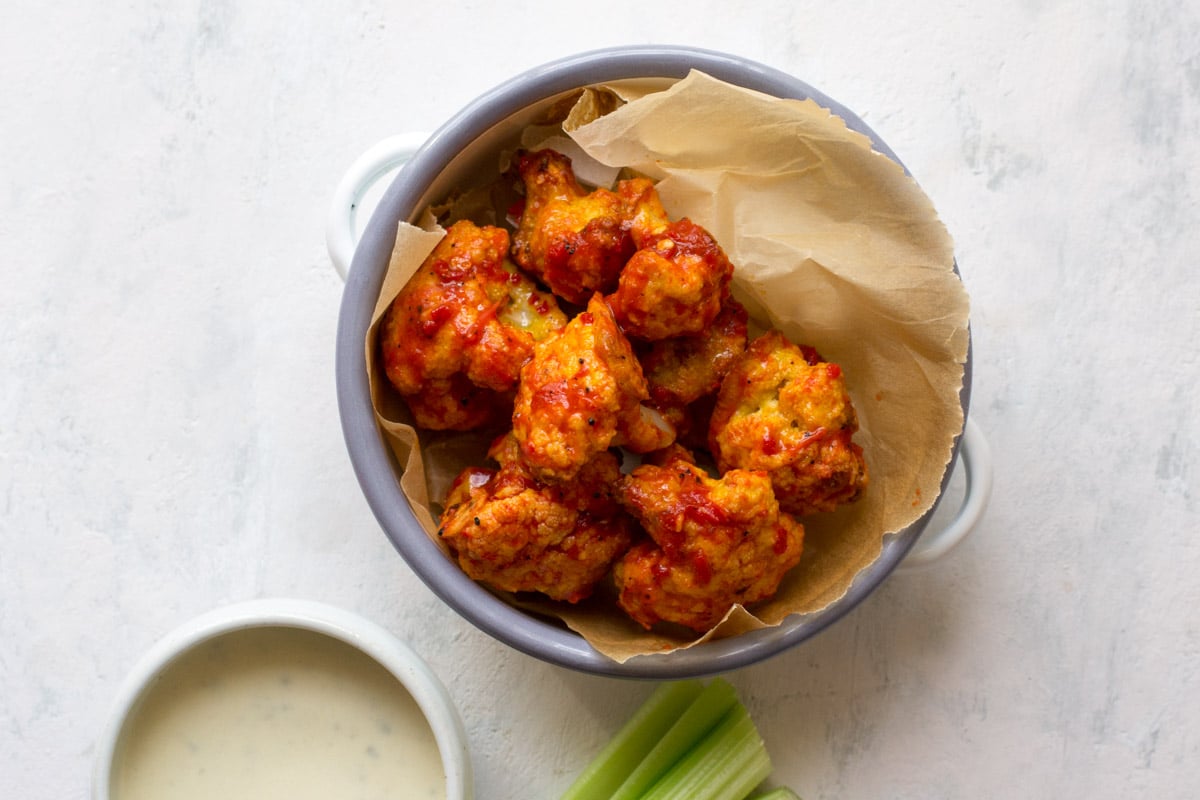 Cauliflower wings