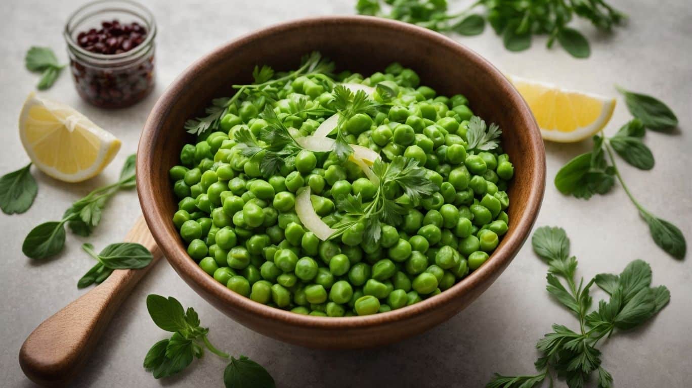 Nutritional Composition of Peas - Are Peas Keto? Facts, Recipes and Alternatives 