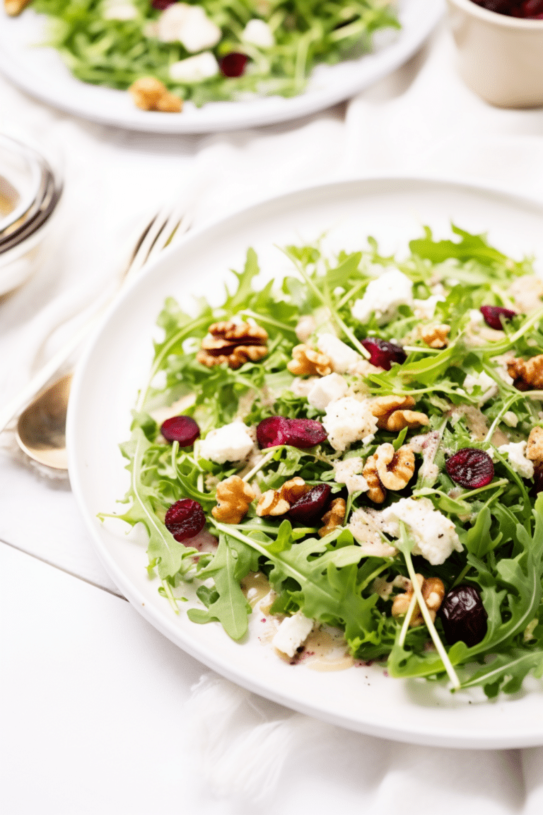 Cranberry Walnut Keto Salad_001