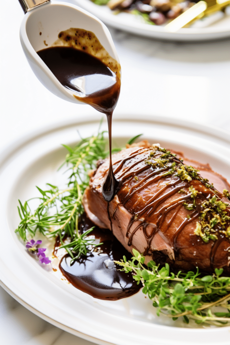 Keto Balsamic Glazed Ham_001