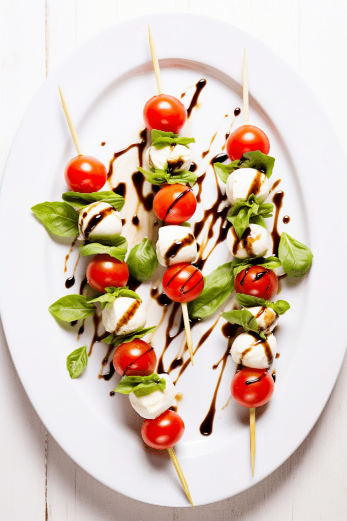 Keto Caprese Skewers with Balsamic Drizzle_001