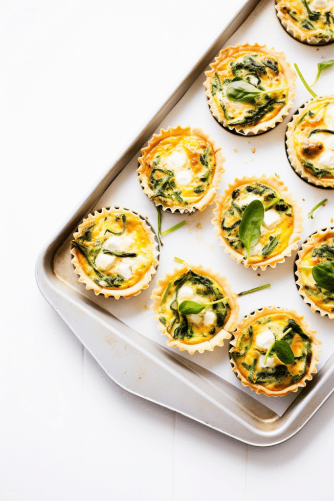 Keto Mini Quiches with Spinach and Feta_001