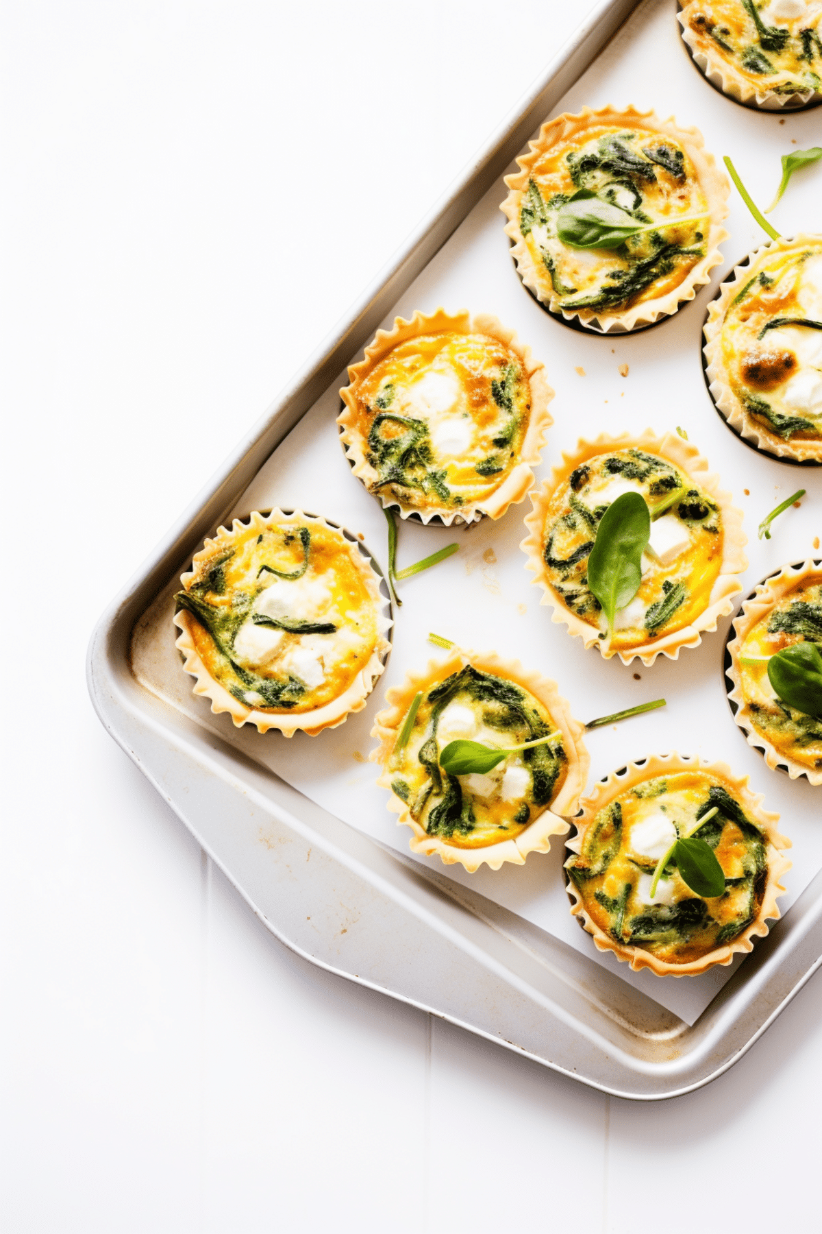 Keto Mini Quiches with Spinach and Feta_001