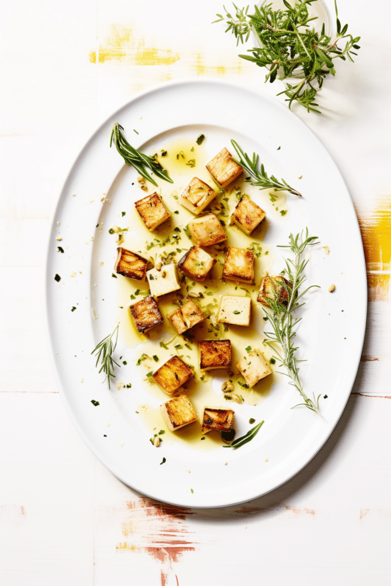 Low CarbRoasted Celeriac with Garlic and Thyme_001