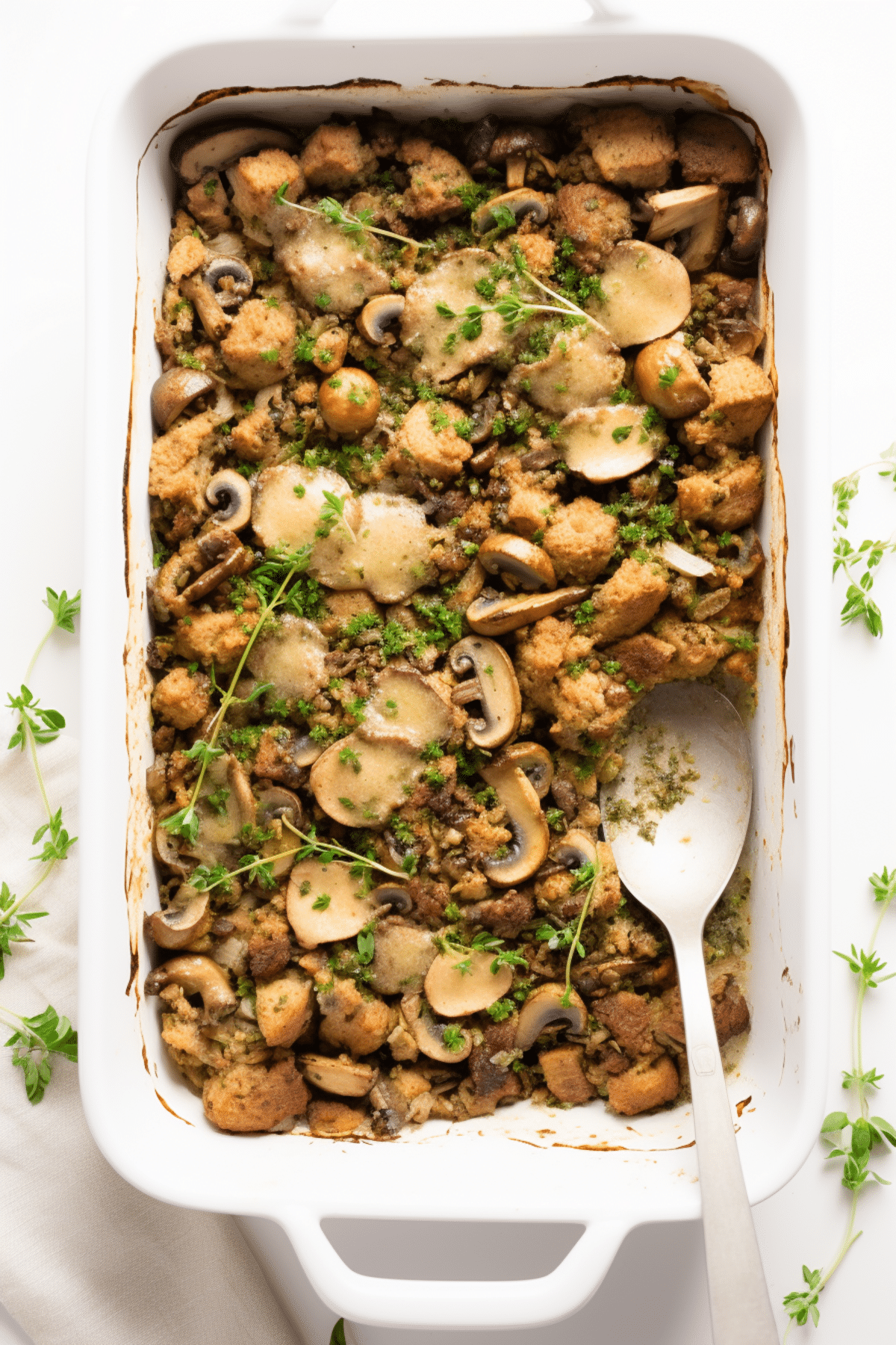 Porcini Mushroom and Thyme Keto Stuffing_001